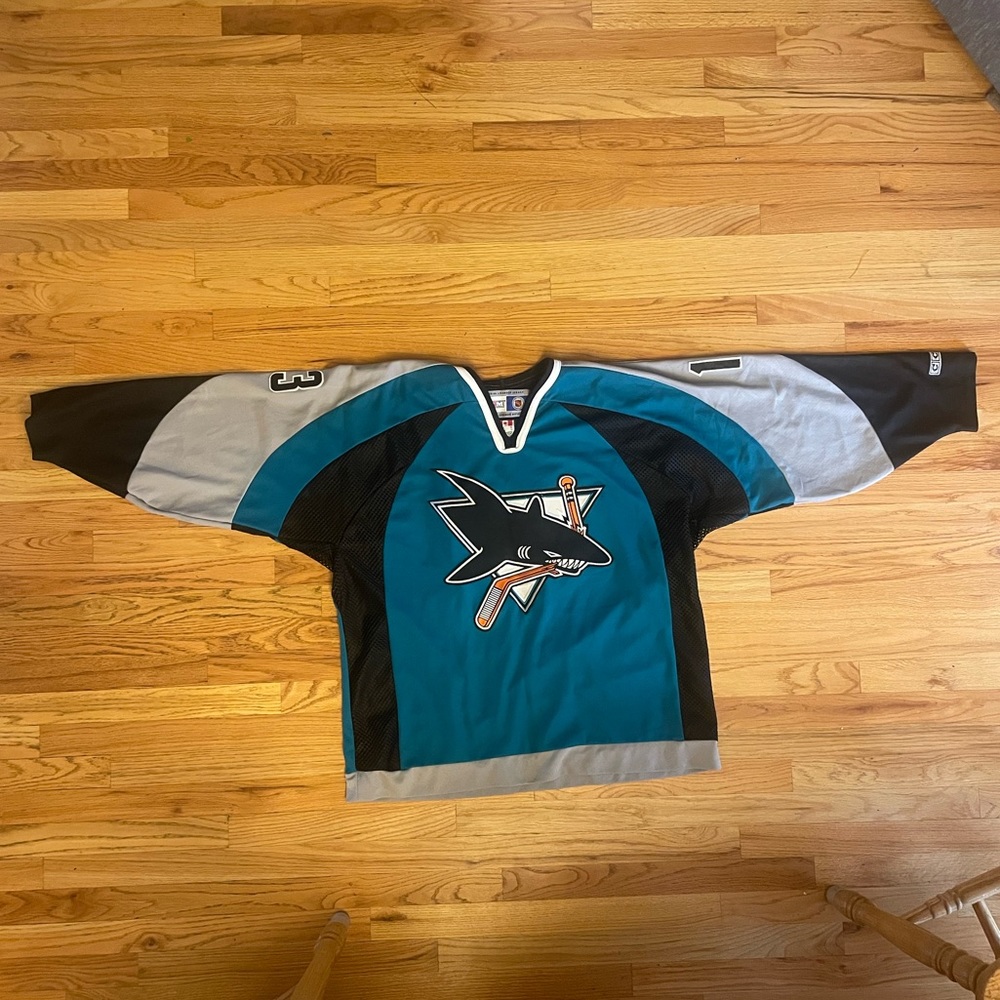 Bill Guerin Sharks Hockey Jersey
